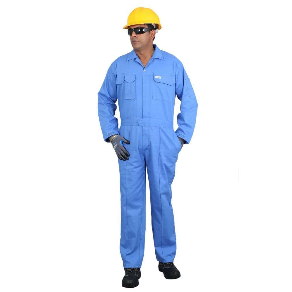 Vaultex ISI 260GSM Cotton Coverall, Petrol Blue, 5XL