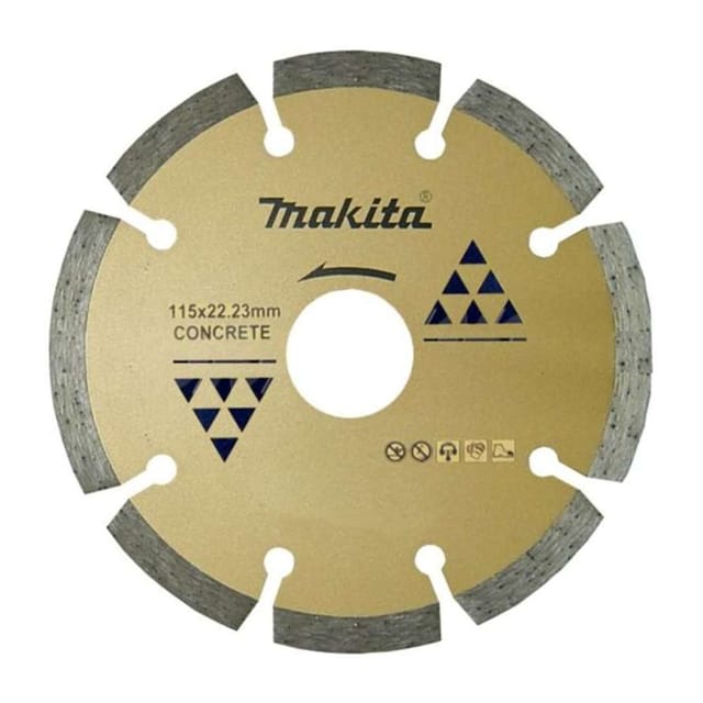 Makita A-84109 115mm Dry, Segmented, Concrete Diamond Wheel