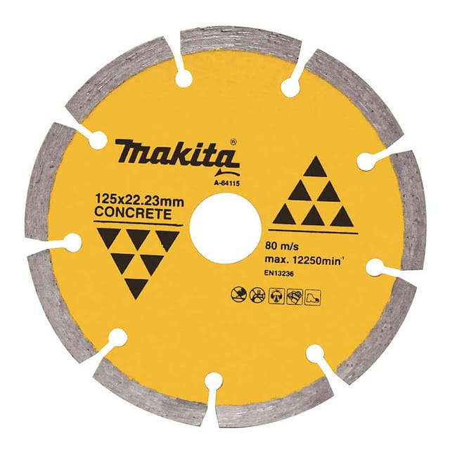 Makita A-84115 125mm Diamond Segmented Wheel for Concrete/Marble