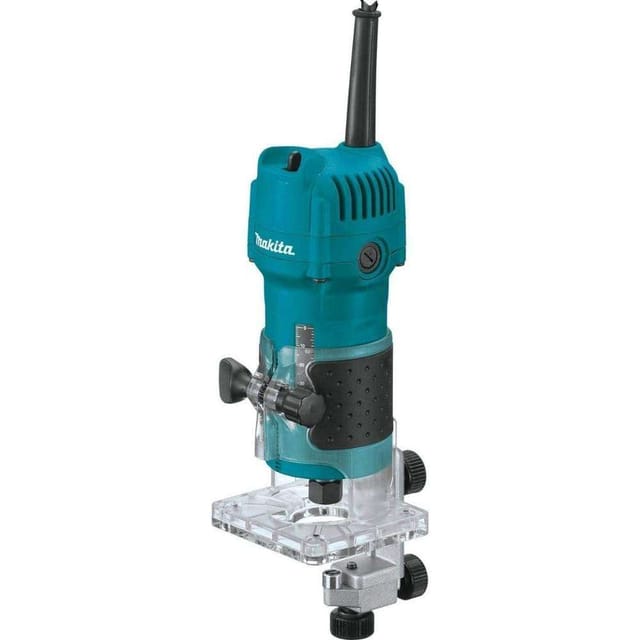 Makita 3709 6mm 530W Light Fixed Base Trimmer