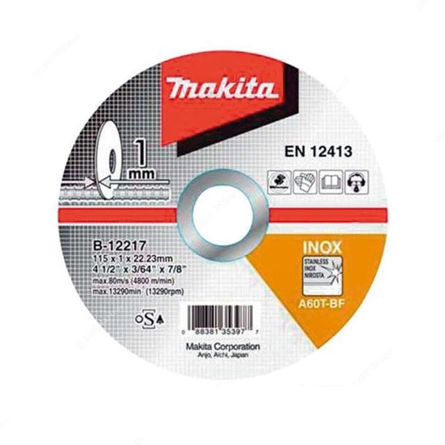Makita B-12251 Thin Cutting Wheel A60T 150mm Diameter