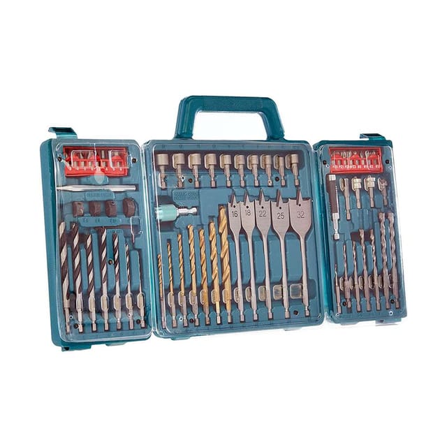 Makita Maklok P-52087 Quick Change Accessory Set - 64 Pcs/Set