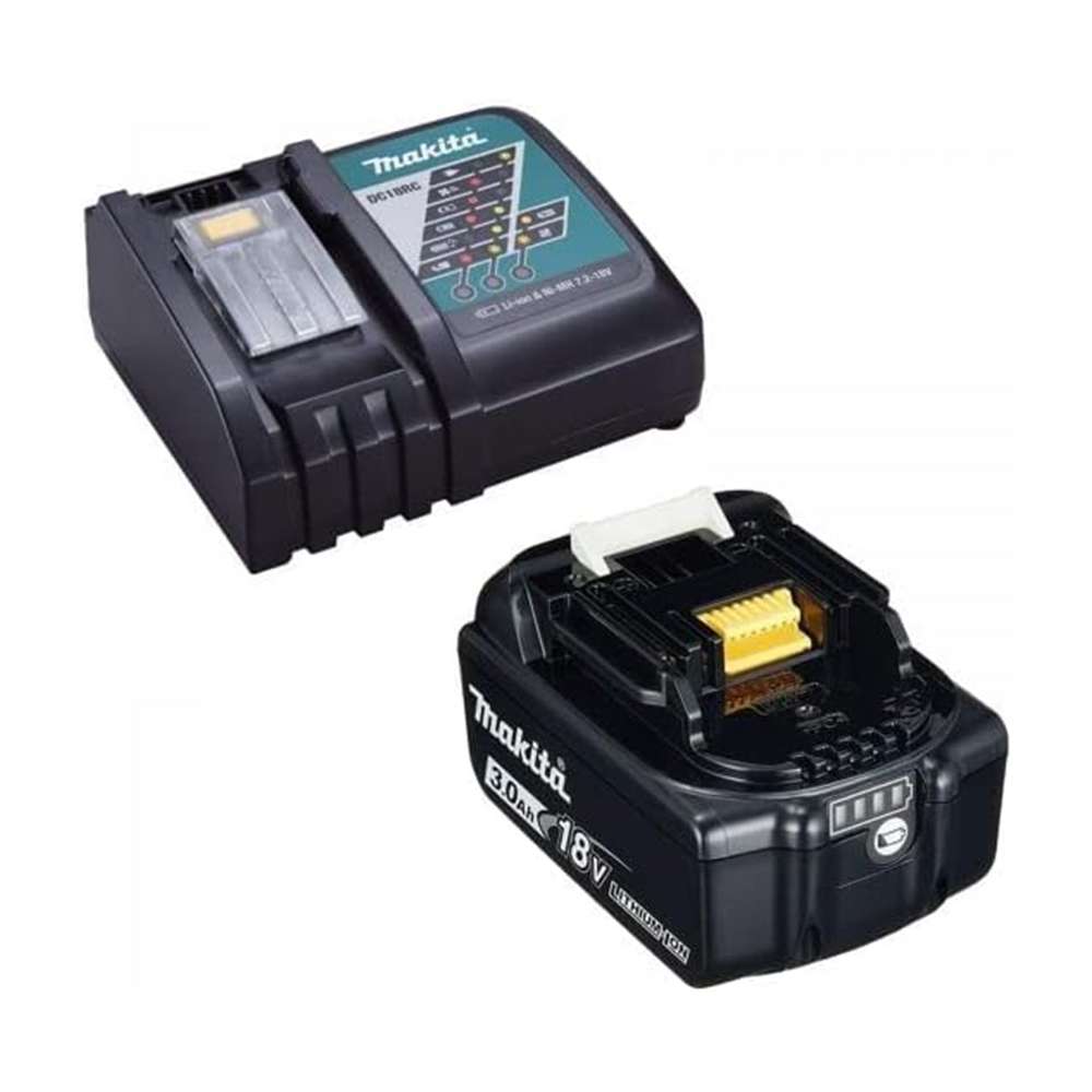 Makita 191A26-0 18V 3Ah Li-Ion Battery & Rapid Charger Kit