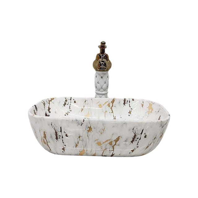 Milano Art 8040 140500200740 Square Wash Basin
