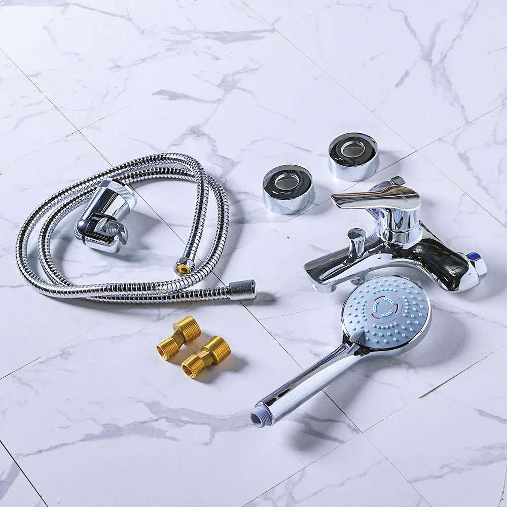 Milano Prato 140100100471 Bath Shower Mixer Tap with Hand Shower