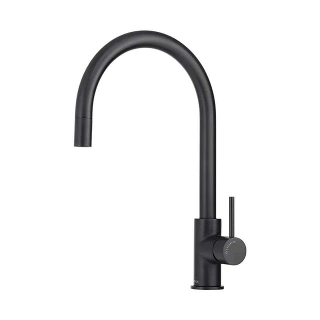Milano Eco Turbo 140100300460 Sink Mixer - Matt Black