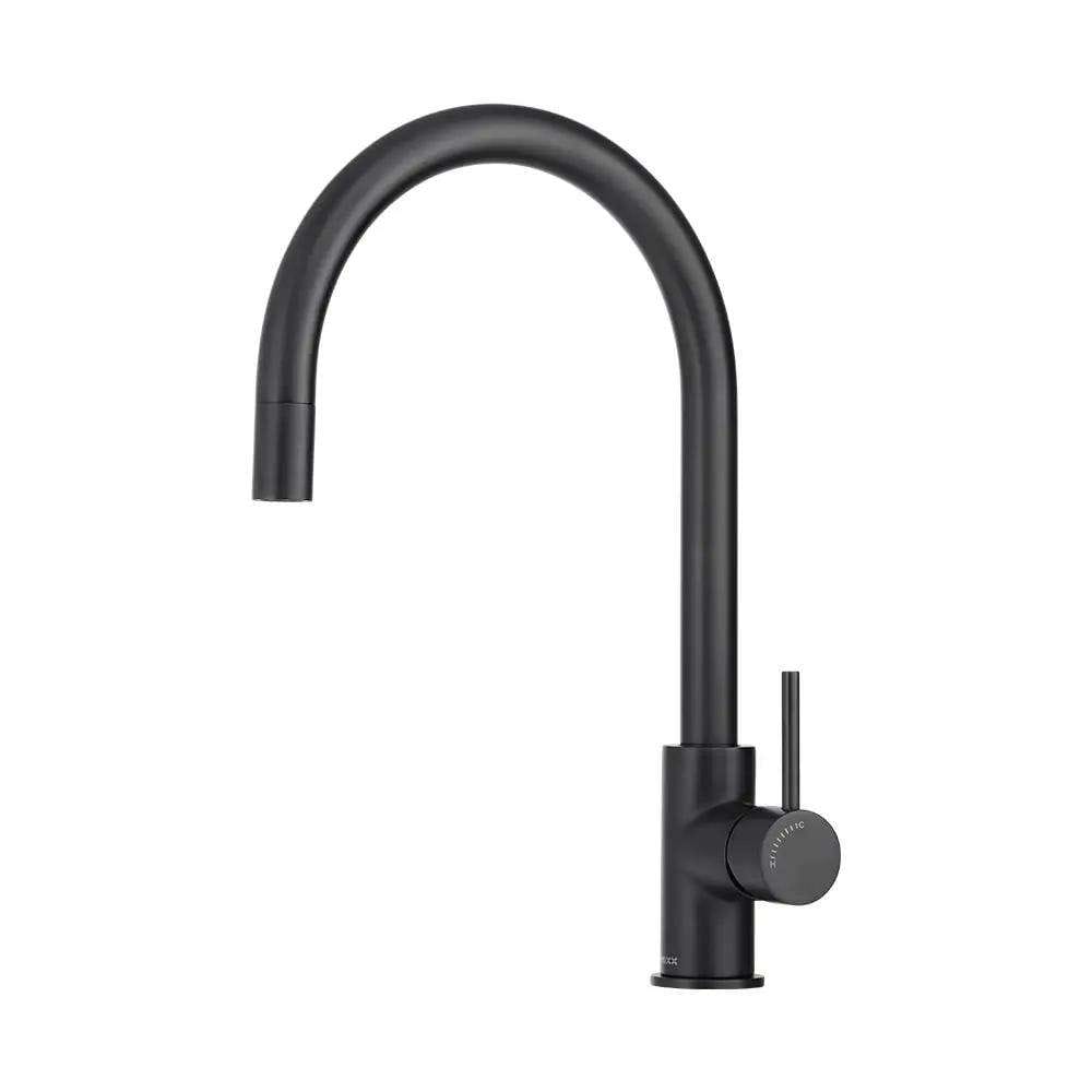 Milano Eco Turbo 140100300460 Sink Mixer - Matt Black