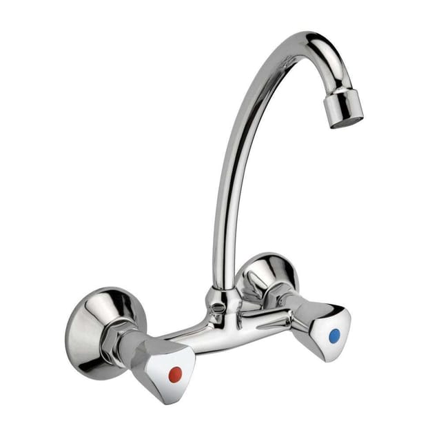 Milano 140100300184 Wall Mounted Kitchen Sink Mixer