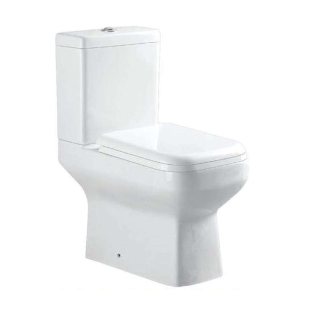 Milano Verdi 140500100458 S-Trap Water Closet - White