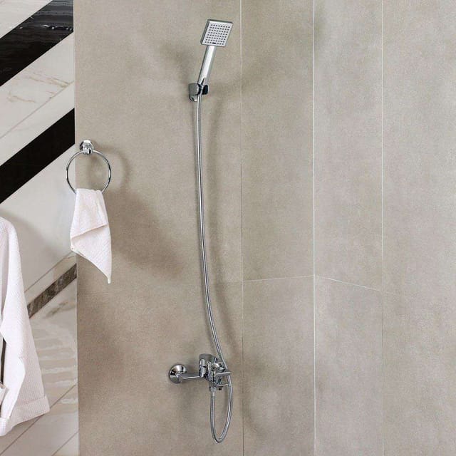 Milano Lemo 140100100725 Bath Shower Mixer Tap with Hand Shower