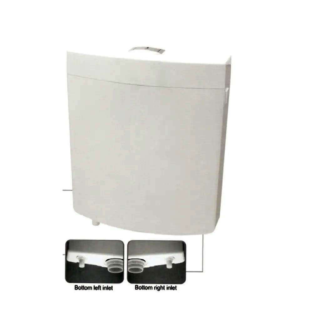 Milano 140500100093 Wall Hung Flush Tank - White