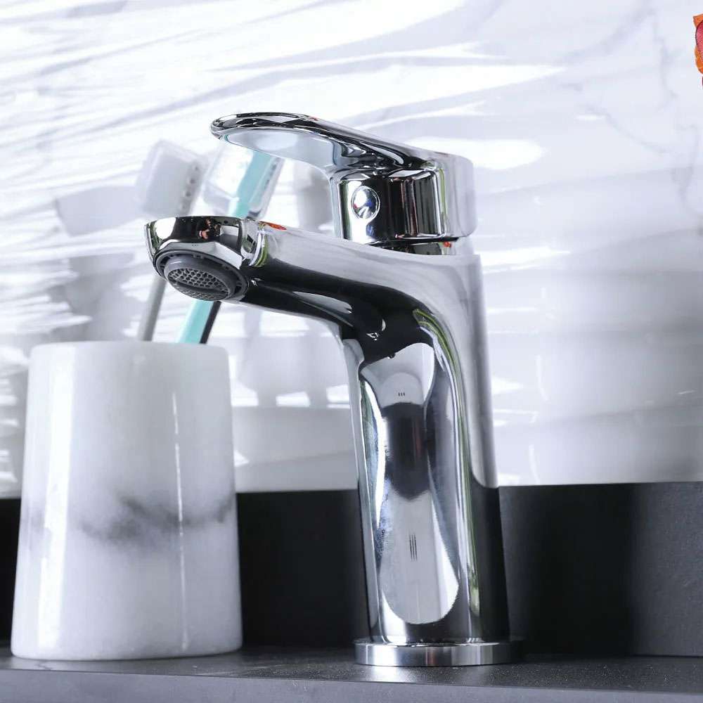 Milano Rami 140100200580 Basin Mixer Tap with Pop Up Waste