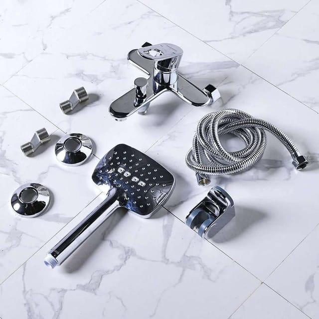Milano Dito 140100100724 Bath Shower Mixer Tap with Hand Shower