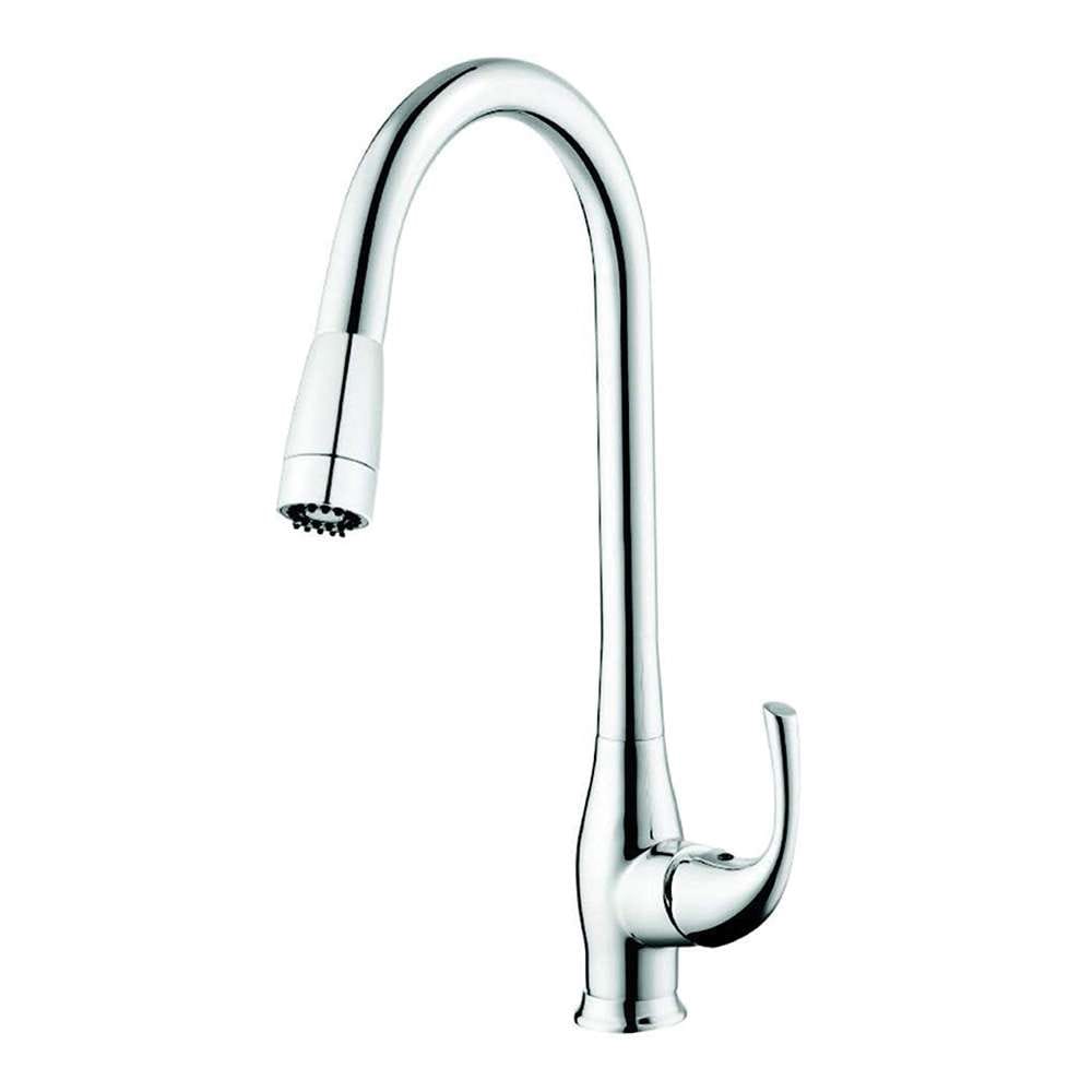 Milano 140100300207 Pull Out Kitchen Sink Mixer