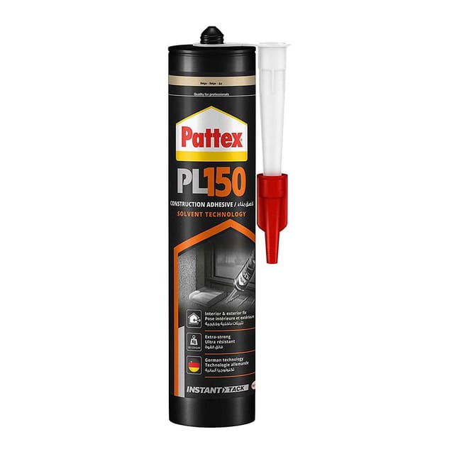 Henkel Pattex PL150 380g Solvent Based Construction Adhesive - Beige
