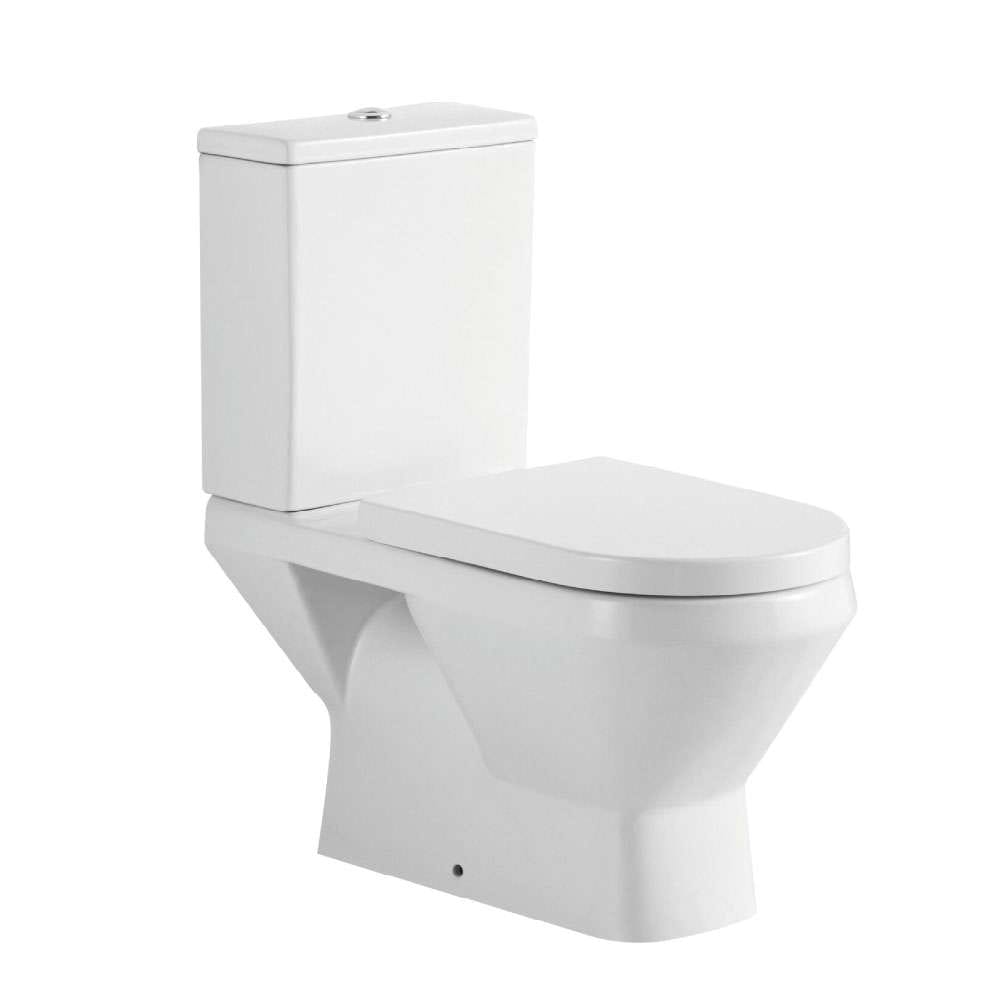 Milano Marina 140500100567 250mm Water Closet with Tank and Urea Formaldehyde Seat Cover