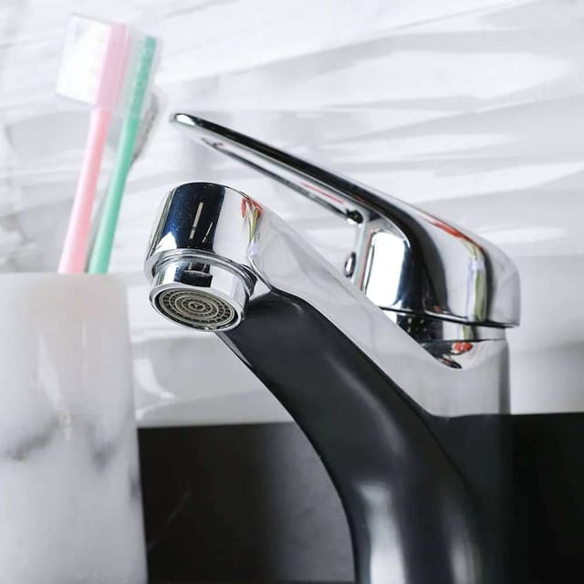 Milano Tarki 140100200188 Basin Mixer Tap with Pop up Waste and Flexible Pipe