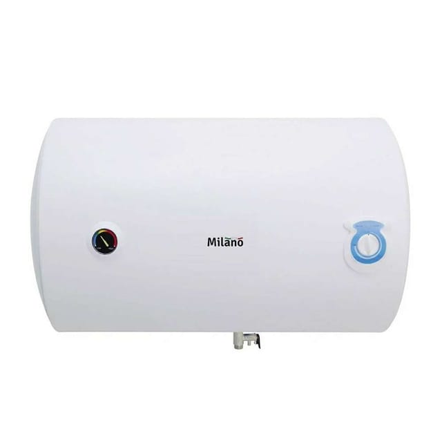 Florence Italy Milano Water Heater, 100 L, Horizontal, Glass-Lined Tank & PUF Insulation