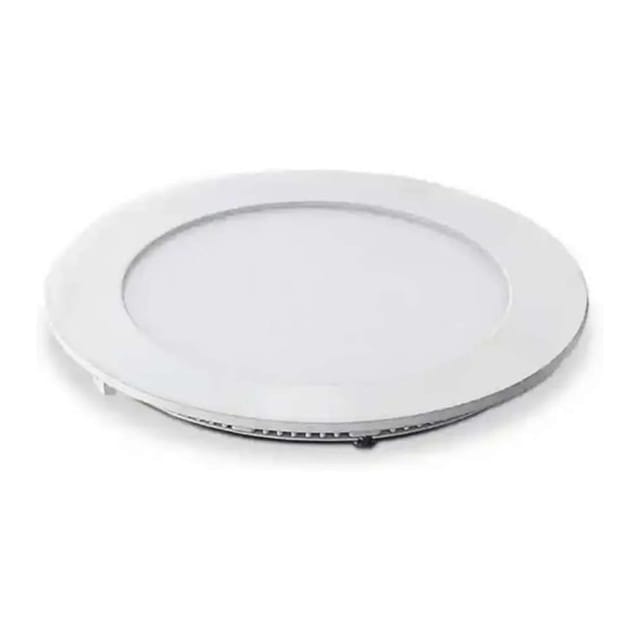 Milano LED Panel Light, 18 W, Round, 3000K Warm White, Mosaic