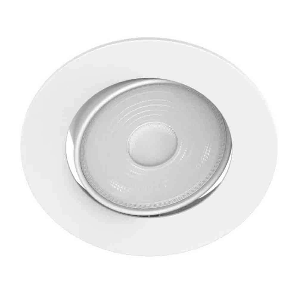 Philips SL190 RD 90mm MB 9W 2700K Recessed LED Spotlight - White