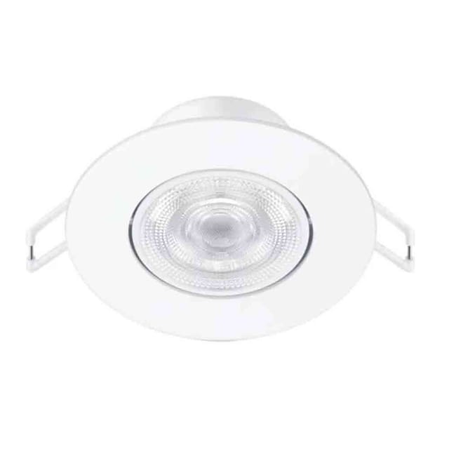 Philips SL190 RD 90mm MB 9W 4000K Recessed LED Spotlight - White