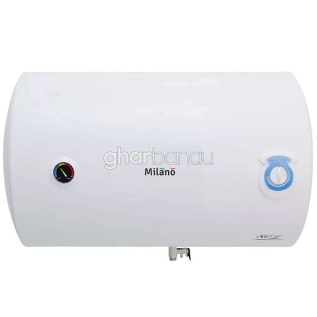 Milano 140900200031 Electric Horizontal 80L Water Heater