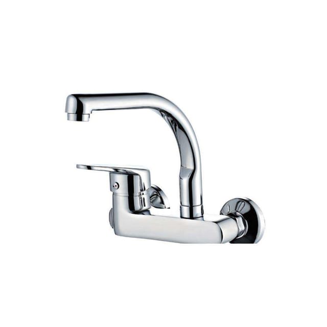 Milano Glory 140100300331 Wall Mounted Single Lever Kitchen Sink Mixer