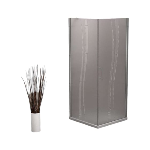 Milano Eco LYP505 140400100192 90 x 90cm Frost Square Shower Cubicle
