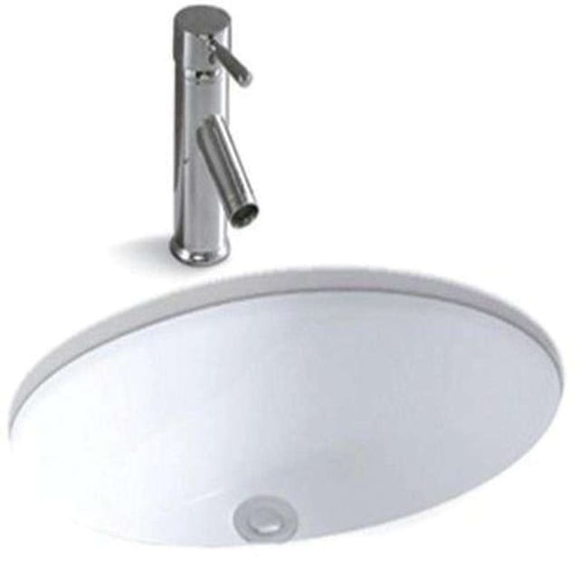 Milano 108 140500200533 Under Counter Wash Basin - White