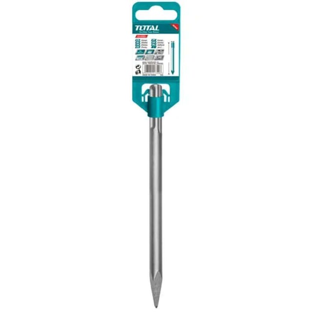 Total TAC1511141 14 X 250MM Pointed SDS Plus Chisel Bit