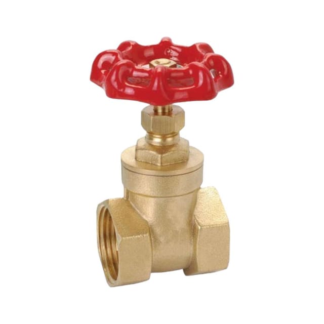 Sundex 1" Brass Gate Valve