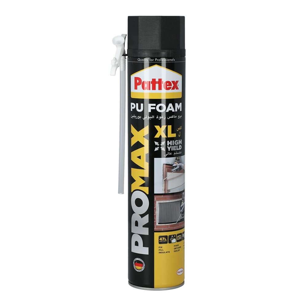 Henkel Pattex Pro Max 750ml PU Foam Fix and Fill - Dark Brown