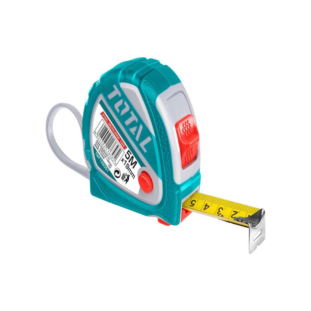 Total TMT126051 5M X 16MM Steel Measuring Tape