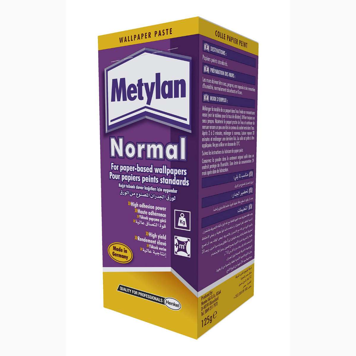 Henkel Metylan 125g Normal Wallpaper Paste