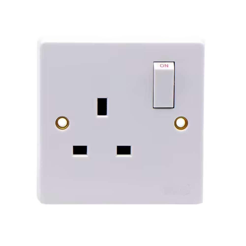 MK 13A Waterproof Single Socket Switch