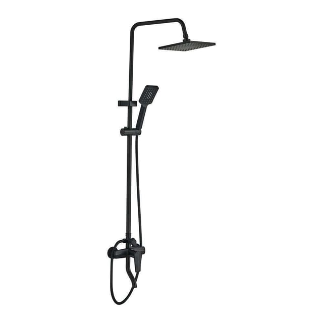 Milano Tina MBLK 140100100748 Complete Rain Shower Set