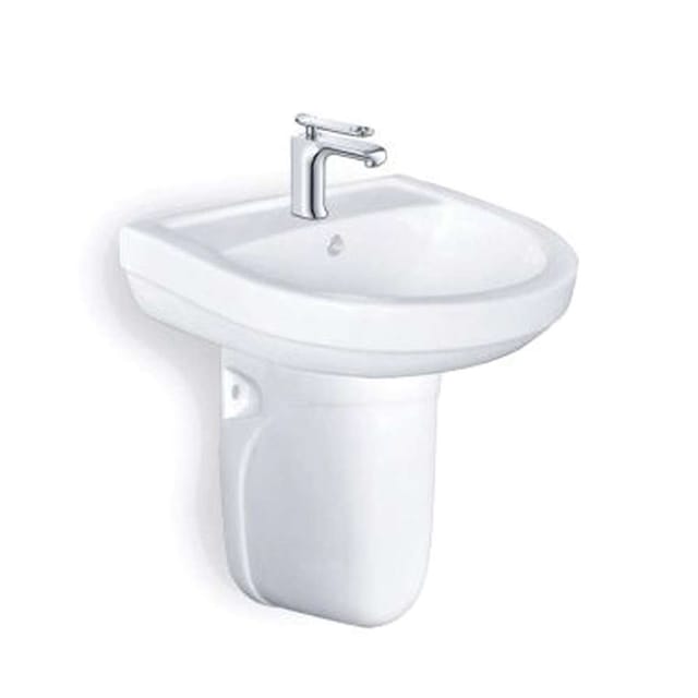 Milano ON-0013 140500200364 Wall Hung Wash Basin - White