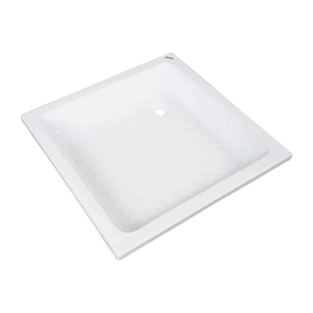 Milano 140400300001 80 x 80mm ABS Square Shower Tray - White