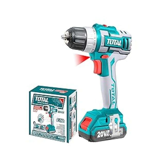 Total TDLI20011 20V Lithium-Ion Cordless Drill With 1.5AH Battery
