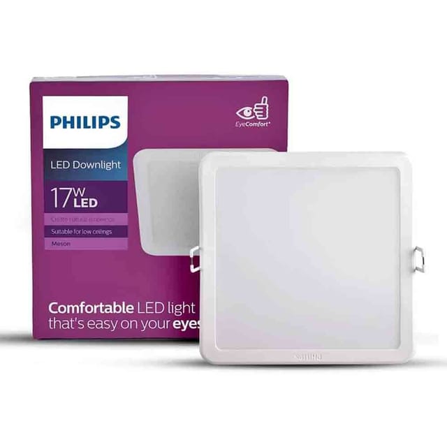 Philips 59467 17W 6500K Meson Downlight 150 SQ Recessed - White
