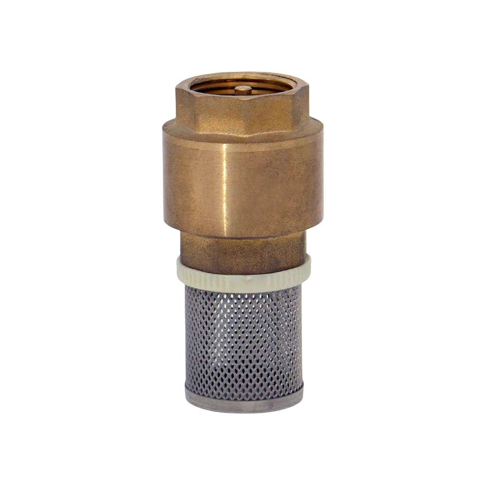 Pegler 1 1/2" Brass Foot Valve