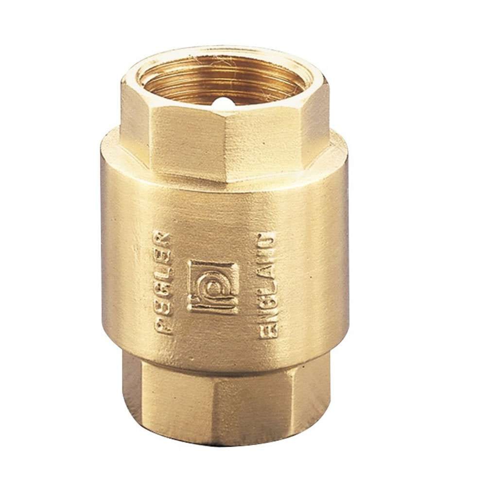 Pegler Brass Non-Return Valve, 3", Heavy-Duty Check, Full-Bore