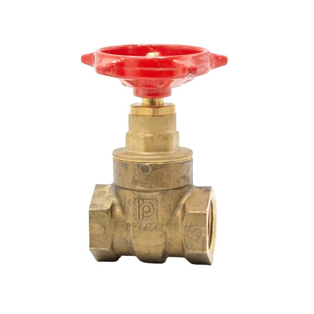 Pegler Brass Gate Valve, 1/2", Compact Model, Positive Isolation