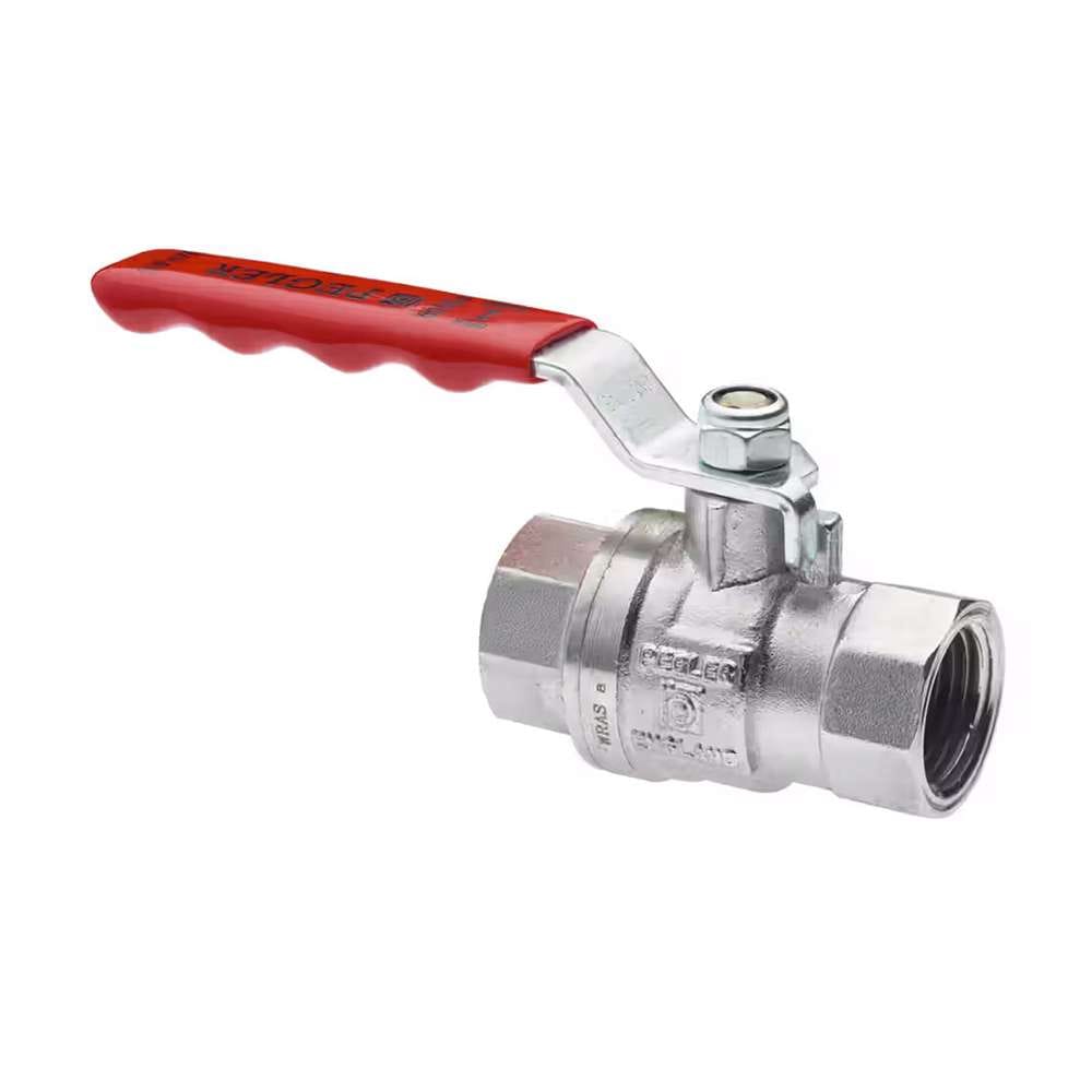 Pegler Brass Ball Valve, 3", Heavy-Duty, Full-Bore, High Pressure