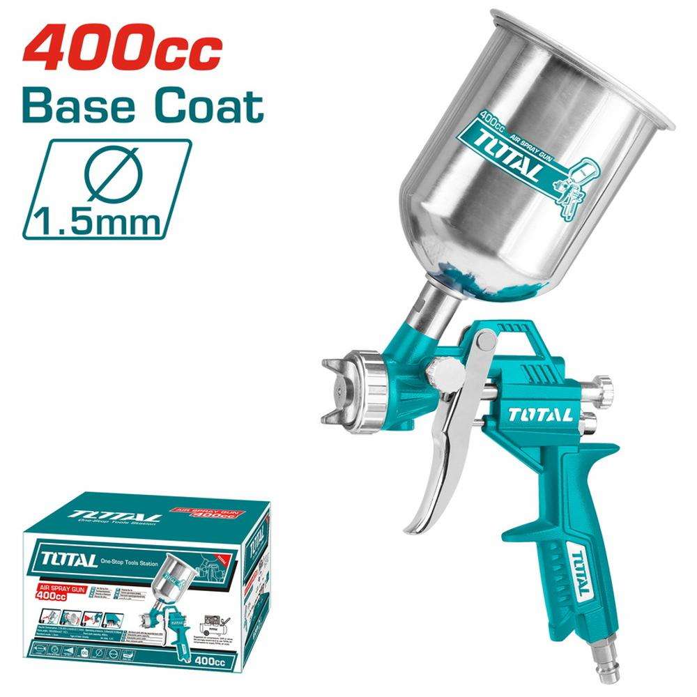 Total TAT10401 400CC Top Bottle Spray Gun
