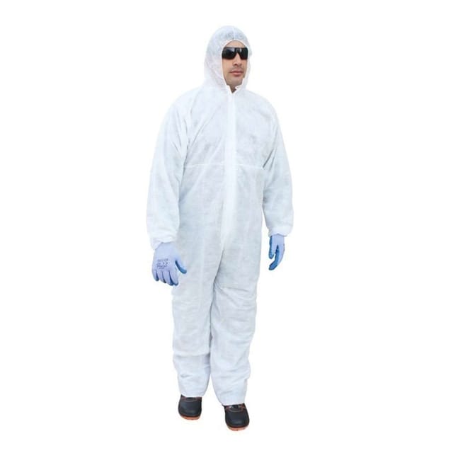 Vaultex DCH 30GSM Disposable Coverall White - 4XL