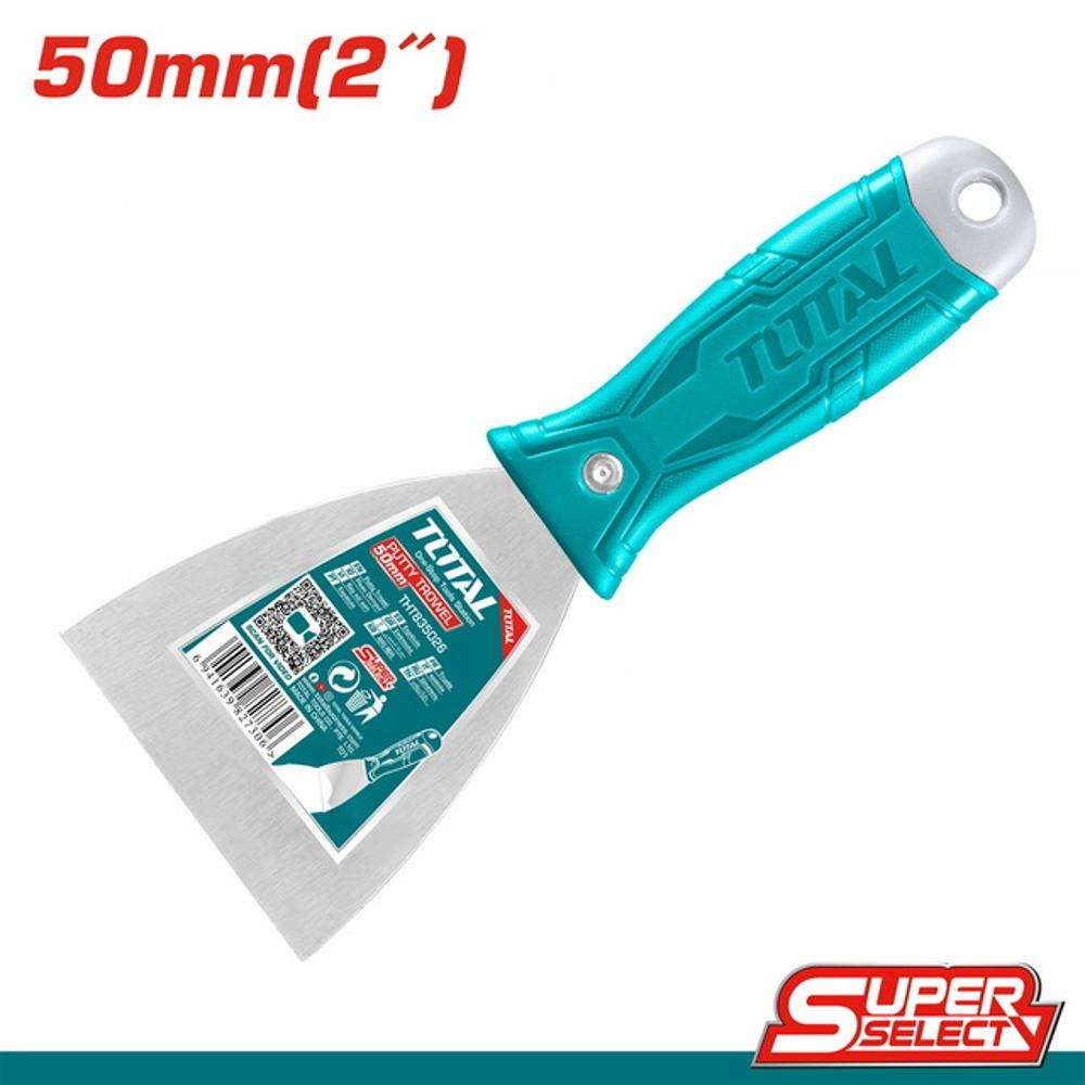 Total THT835026 2 Inch Carbon Steel Putty Trowel
