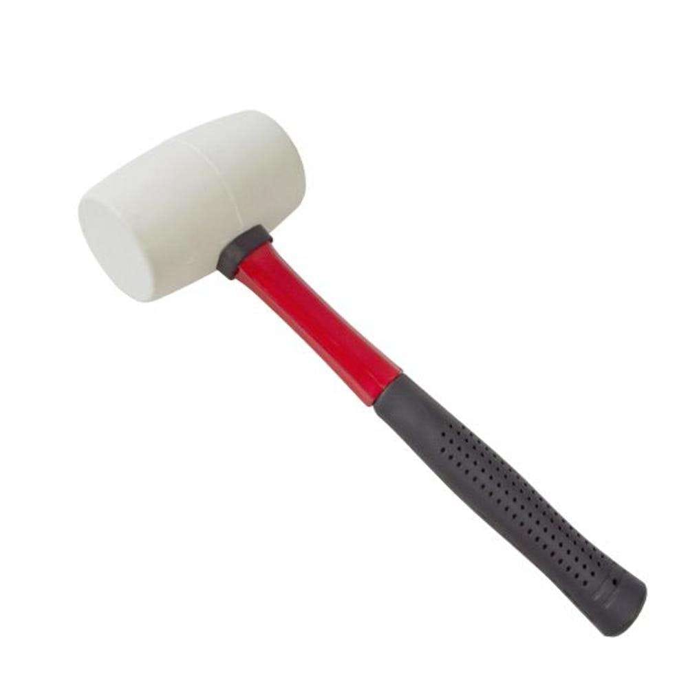 Total THT761636 16OZ Rubber Hammer, White
