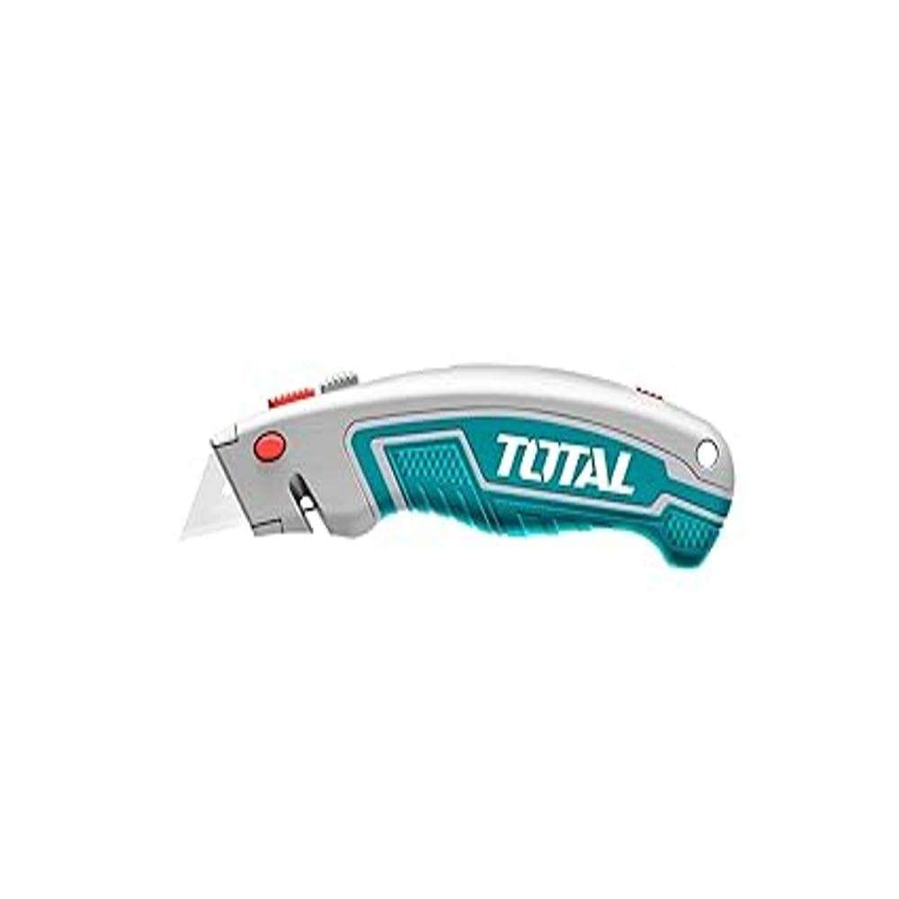 Total THT5126128 61 X 19MM Utility Knife with 6 Blades