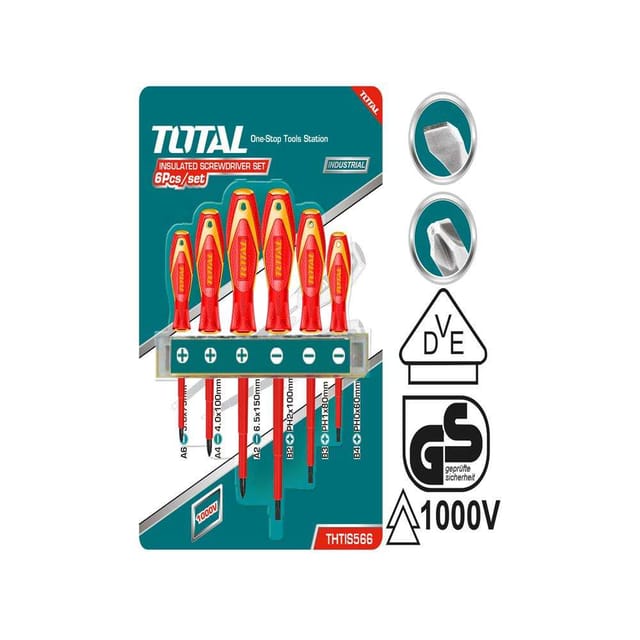 Total THTIS566 Screwdriver Set 6Pcs